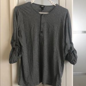 H&M Henley Men’s sz M
